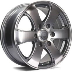 Jante Carbonado MAMMUTH 16x7 ET50 6x130 -AFP - Anthracite Front Polished