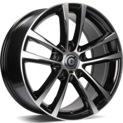 Jante Carbonado SPEED 17x8 ET30 5x120 -BFP - Black Front Polished