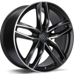 Jante Carbonado STYLE 18x8 ET35 5x112 -MBFP - Matt Black Front Polished
