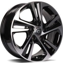 Jante Carbonado SWORD 16x6,5 ET40 5x114,3 -BFP - Black Front Polished
