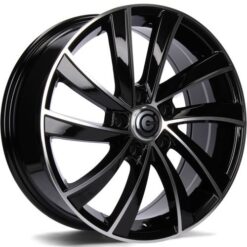 Jante Carbonado PRAGUE 16x6,5 ET43 5x112 -BFP - Black Front Polished