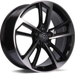 Jante Carbonado FLAME 18x8 ET45 5x112 -BFP - Black Front Polished