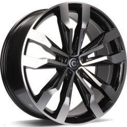 Jante Carbonado MOUNTAIN 18x8 ET45 5x112 -BFP - Black Front Polished