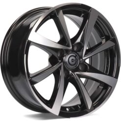 Jante Carbonado MARSEILLE 15x6,5 ET25 4x108 -BFP - Black Front Polished