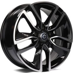 Jante Carbonado FORCE 16x6,5 ET40 5x114,3 -BFP - Black Front Polished