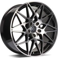 Jante Carbonado CRAZY 19x8,5 ET35 5x120 -BFP - Black Front Polished