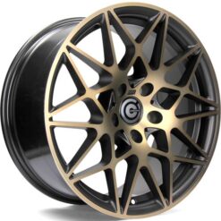 Jante Carbonado CRAZY 18x8,5 ET35 5x120 -BGGF - Black Glossy Gold Front