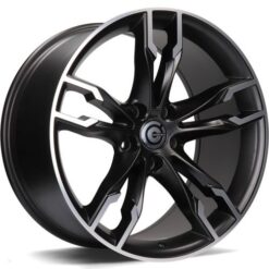 Jante Carbonado INFERNO 19x9,5 ET38 5x120 -MBFP - Matt Black Front Polished