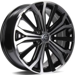 Jante Carbonado MAJESTIC 17x7 ET46 5x108 -BFP - Black Front Polished
