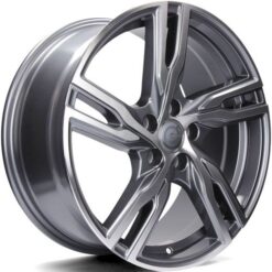 Jante Carbonado PUNCH 18x8 ET45 5x108 -AFP - Anthracite Front Polished