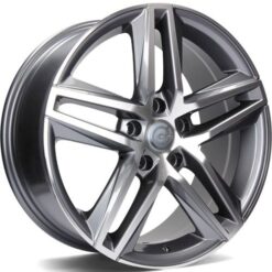 Jante Carbonado STORMY 17x7,5 ET42 5x112 -AFP - Anthracite Front Polished