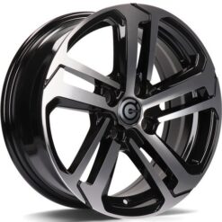 Jante Carbonado TOULOUSE 16x6,5 ET20 4x108 -BFP - Black Front Polished