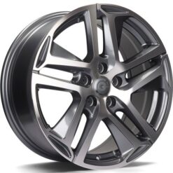 Jante Carbonado NICE 17x7,5 ET45 5x108 -AFP - Anthracite Front Polished
