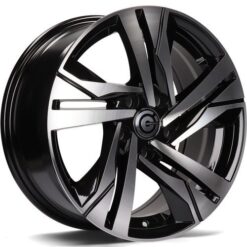 Jante Carbonado LENS 16x7 ET40 5x108 -BFP - Black Front Polished