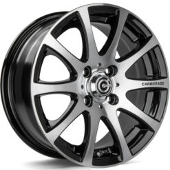 Jante Carbonado GTR SPORTS 4 15x6,5 ET35 5x98|5x100 -BFP - Black Front Polished