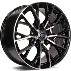 Jante Carbonado INTENSIVE 17x8 ET40 5x114,3 -BFP - Black Front Polished