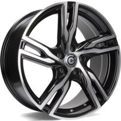 Jante Carbonado PUNCH 20x8,5 ET40 5x108 -BFP - Black Front Polished