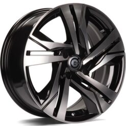 Jante Carbonado LENS 16x7 ET25 4x108 -BFP - Black Front Polished