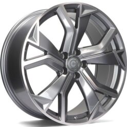 Jante Carbonado GENEROUS 20x8,5 ET30 5x112 -AFP - Anthracite Front Polished