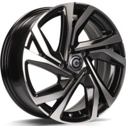 Jante Carbonado GRENOBLE 16x6,5 ET45 5x108 -BFP - Black Front Polished