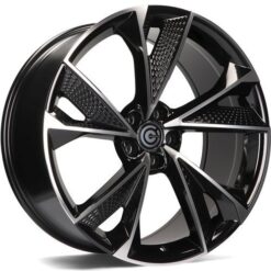 Jante Carbonado LUXURY 19x8,5 ET30 5x112 -BFP - Black Front Polished