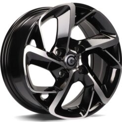 Jante Carbonado NANTES 15x6,5 ET25 4x108 -BFP - Black Front Polished