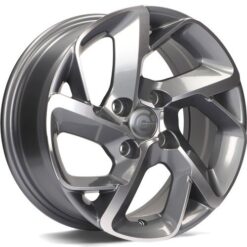 Jante Carbonado NANTES 15x6,5 ET25 4x108 -AFP - Anthracite Front Polished