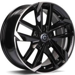 Jante Carbonado RENNES 16x7 ET40 5x108 -BFP - Black Front Polished