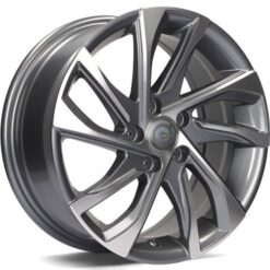 Jante Carbonado TORINO 15x6,5 ET40 5x98 -AFP - Anthracite Front Polished