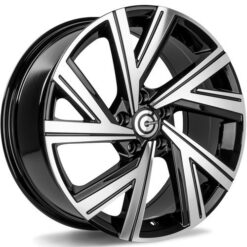 Jante Carbonado SERVAL 17x7,5 ET42 5x112 -BFP - Black Front Polished