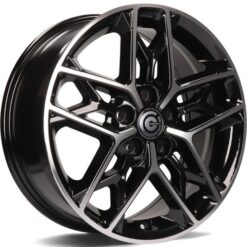 Jante Carbonado VENUS 18x7,5 ET48 5x114,3 -BFP - Black Front Polished