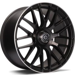 Jante Carbonado DARK 18x9 ET45 5x112 -DMBLP - Deep Matt Black Lip Polished