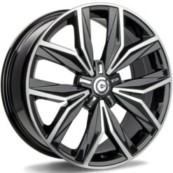 Jante Carbonado DISCO 19x8 ET43 5x112 -BFP - Black Front Polished
