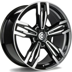 Jante Carbonado DYNAMITE 19x8,5 ET33 5x120 -BFP - Black Front Polished