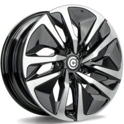 Jante Carbonado RAMEN 17x7,5 ET45 5x114,3 -BFP - Black Front Polished