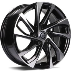 Jante Carbonado TORINO 16x6,5 ET39 5x98 -BFP - Black Front Polished