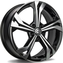 Jante Carbonado CASKET 18x7 ET43 5x112 -BFP - Black Front Polished