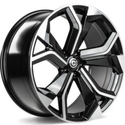 Jante Carbonado CONE 22x10 ET25 5x112 -BFP - Black Front Polished