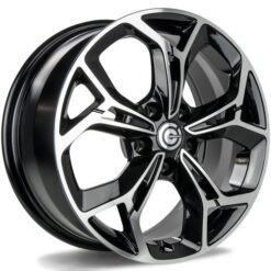 Jante Carbonado DIRECTION 17x7 ET40 5x114,3 -BFP - Black Front Polished