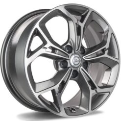 Jante Carbonado DIRECTION 17x7 ET40 5x114,3 -AFP - Anthracite Front Polished