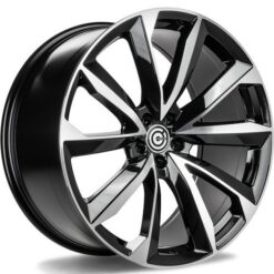 Jante Carbonado ICING 22x10 ET25 5x112 -BFP - Black Front Polished
