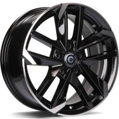 Jante Carbonado RENNES 17x7,5 ET45 5x108 -BFP - Black Front Polished