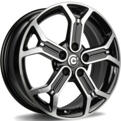 Jante Carbonado TREND 17x7 ET40 5x114,3 -BFP - Black Front Polished