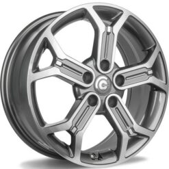 Jante Carbonado TREND 17x7 ET40 5x114,3 -AFP - Anthracite Front Polished