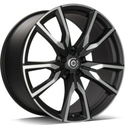 Jante Carbonado PAIN 22x9,5 ET37 5x112 -MBFP - Matt Black Front Polished
