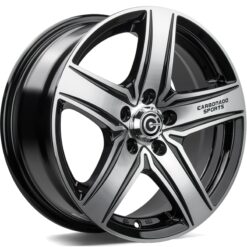 Jante Carbonado GTR SPORTS 1 15x6,5 ET38 5x112 -BFP - Black Front Polished