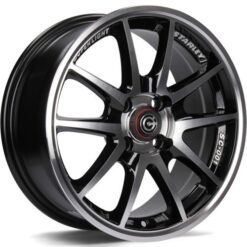 Jante Carbonado SUPERLIGHT 15x6,5 ET35 4x98|4x100 -BFP - Black Front Polished
