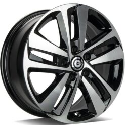 Jante Carbonado STRASBOURG 16x7 ET45 5x108 -BFP - Black Front Polished