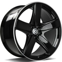 Jante Carbonado CHAMPION 20x10 ET19 5x112 -BGLP - Black Glossy Lip Polished