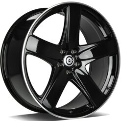 Jante Carbonado CHAMPION 21x9 ET26 5x112 -BGLP - Black Glossy Lip Polished